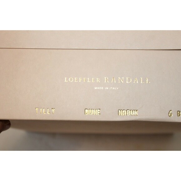 Loeffler Randall Tilly Ankle Boots Brown Suede Made In Italy W/ Box Size 6B - Picture 10 of 11